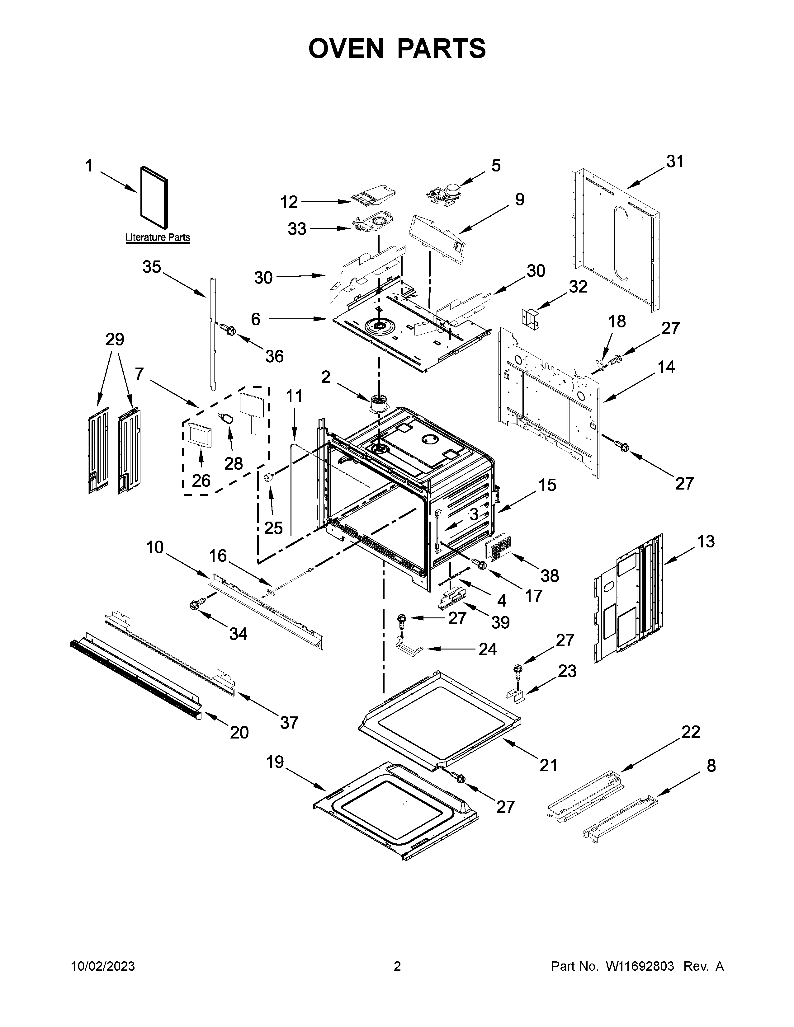 OVEN PARTS