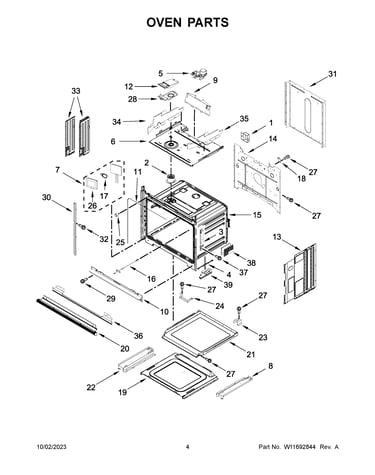 Oven parts
