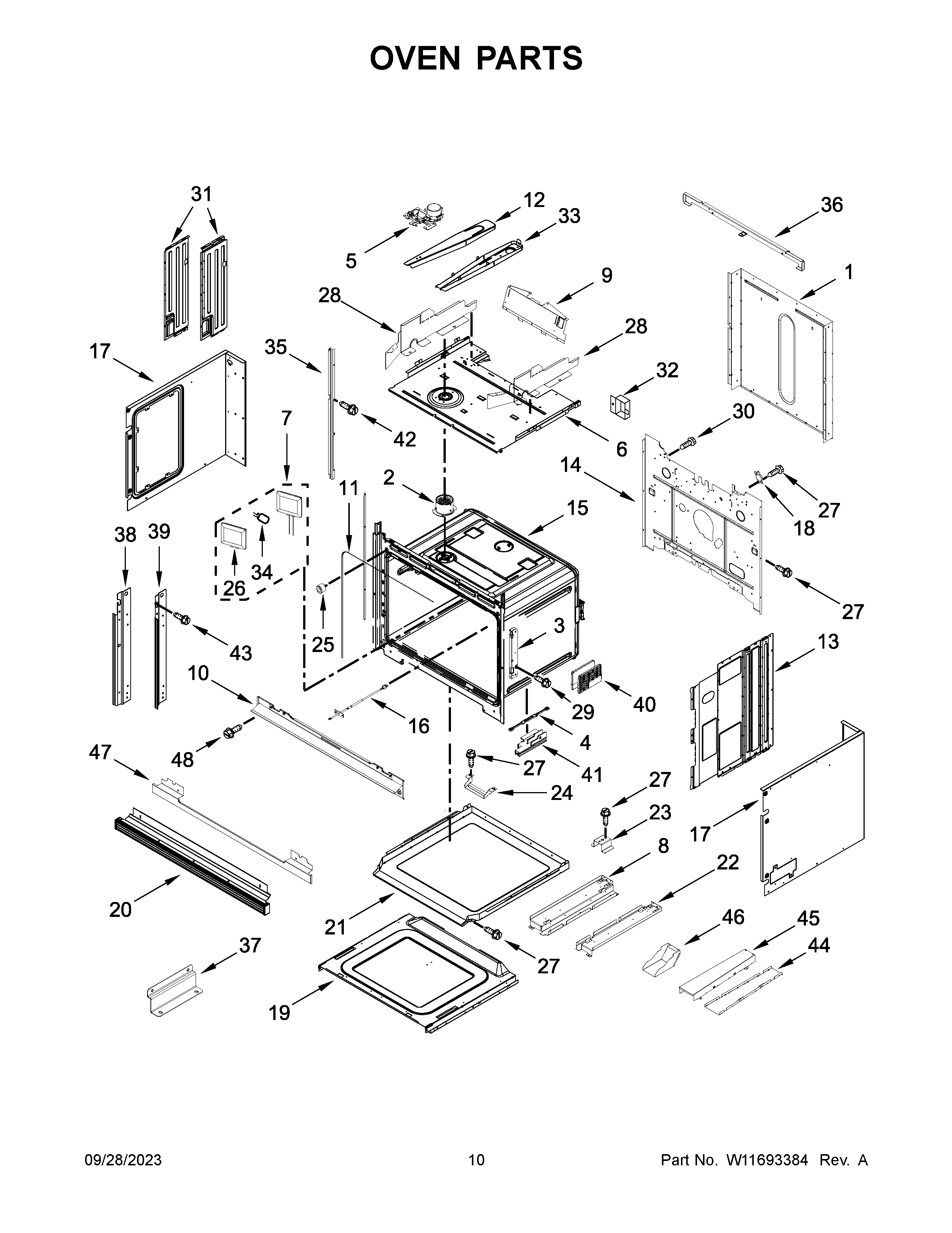 OVEN PARTS