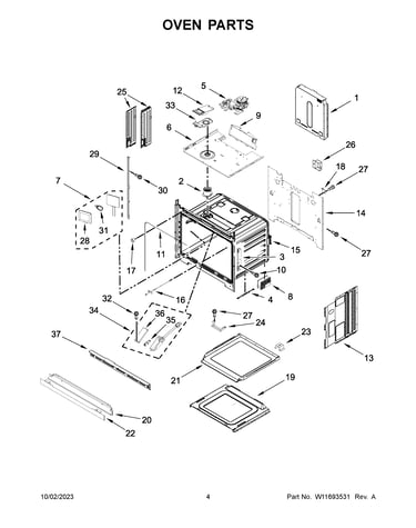 Oven parts