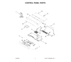 Jenn-Air JJW3430LM01 control panel parts diagram