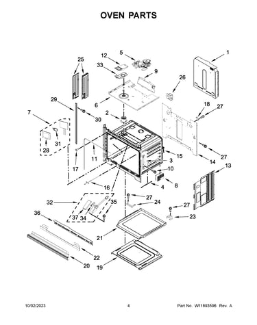 Oven parts