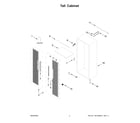 Gladiator GANF03WDMTS00 tall cabinet diagram