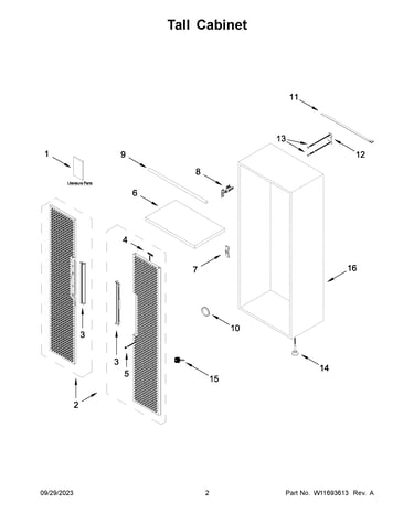 Tall cabinet