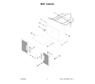 Gladiator GANF03WDMTS00 wall cabinet diagram