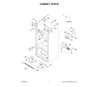 Maytag MFI2570FEW09 cabinet parts diagram