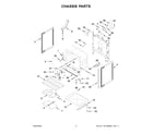 Whirlpool WFE505W0JS4 chassis parts diagram