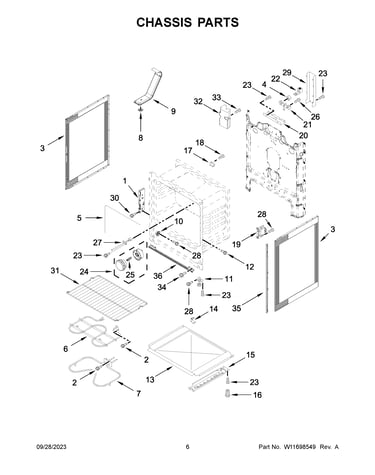 Chassis parts