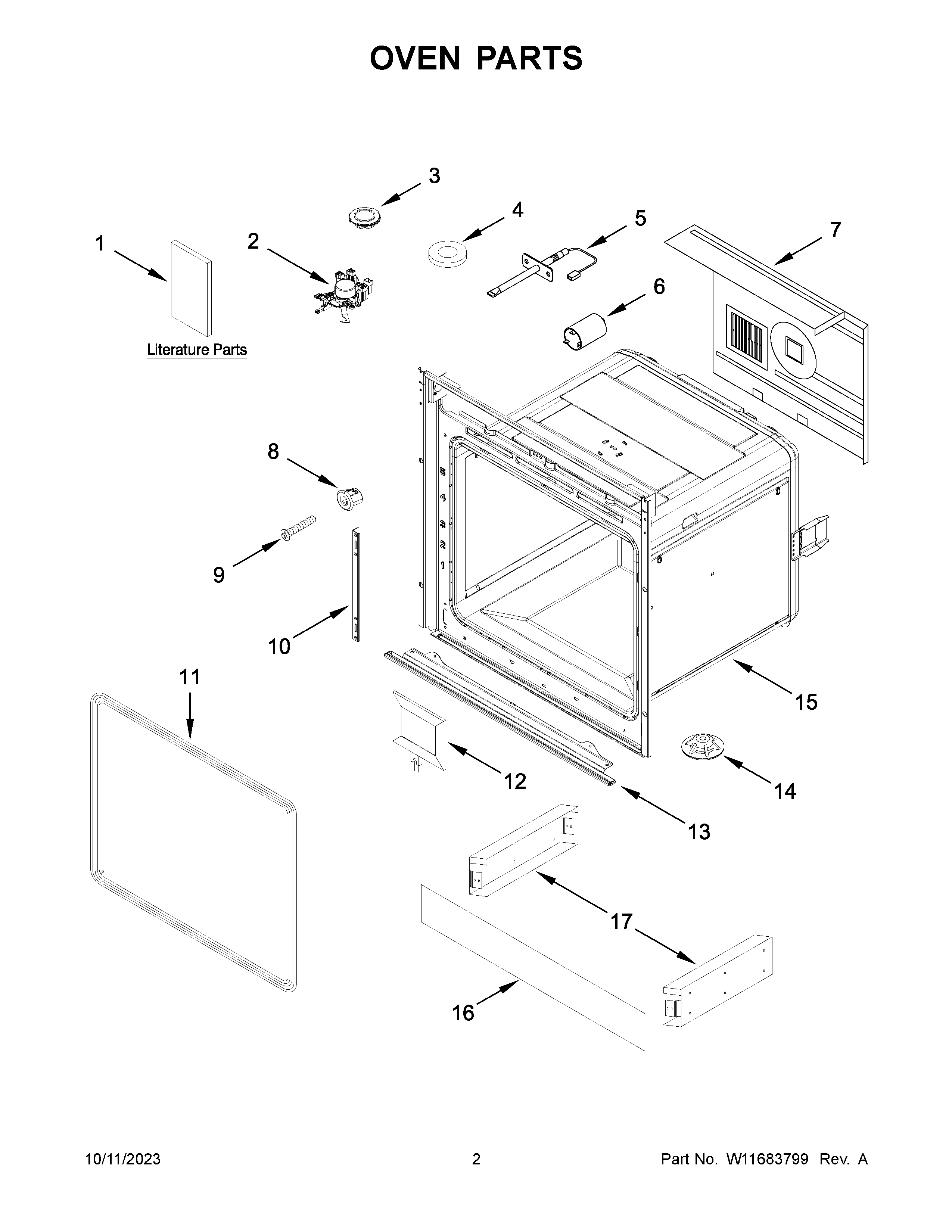 OVEN PARTS