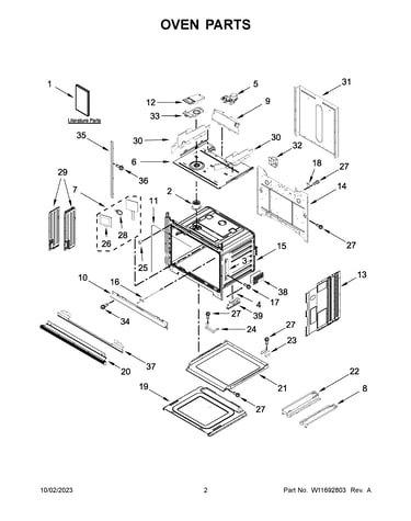 Oven parts
