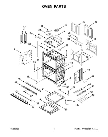 Oven parts