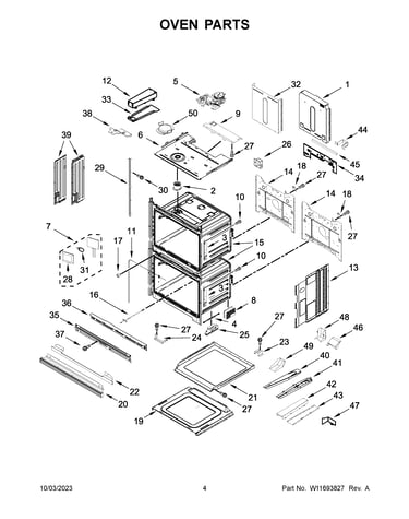Oven parts