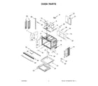 Whirlpool WOES5930LZ01 oven parts diagram