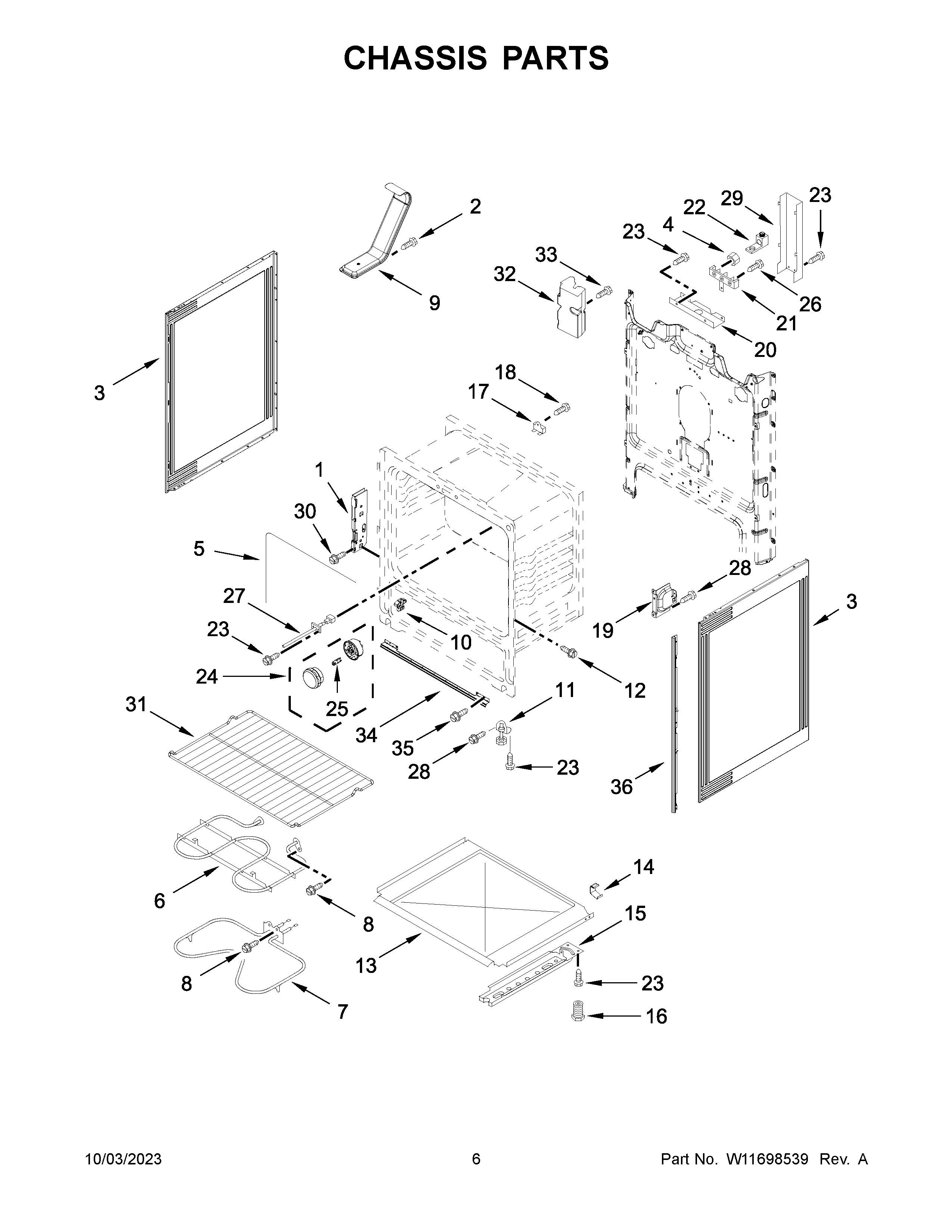 Chassis parts