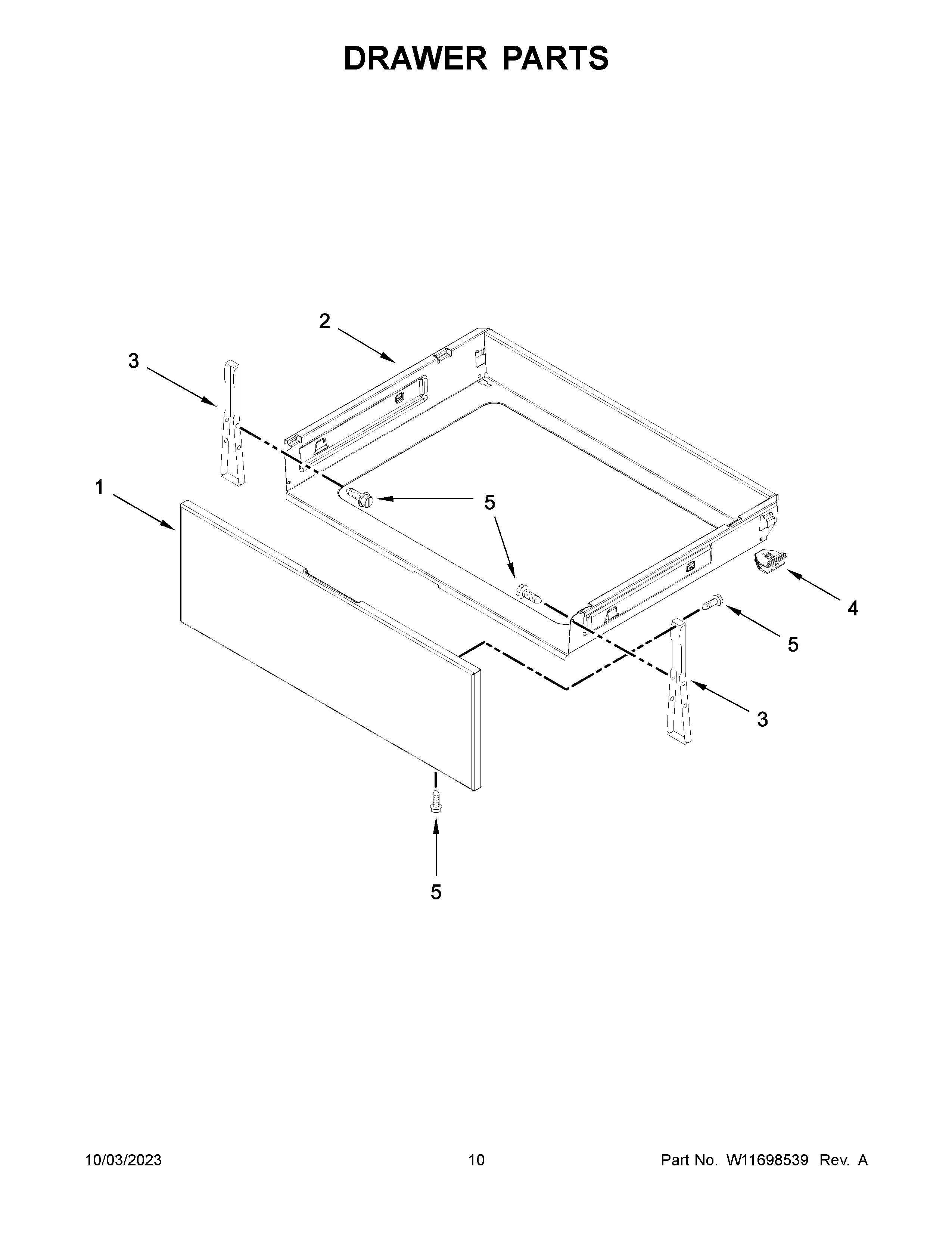 Drawer parts