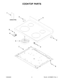 Cooktop parts