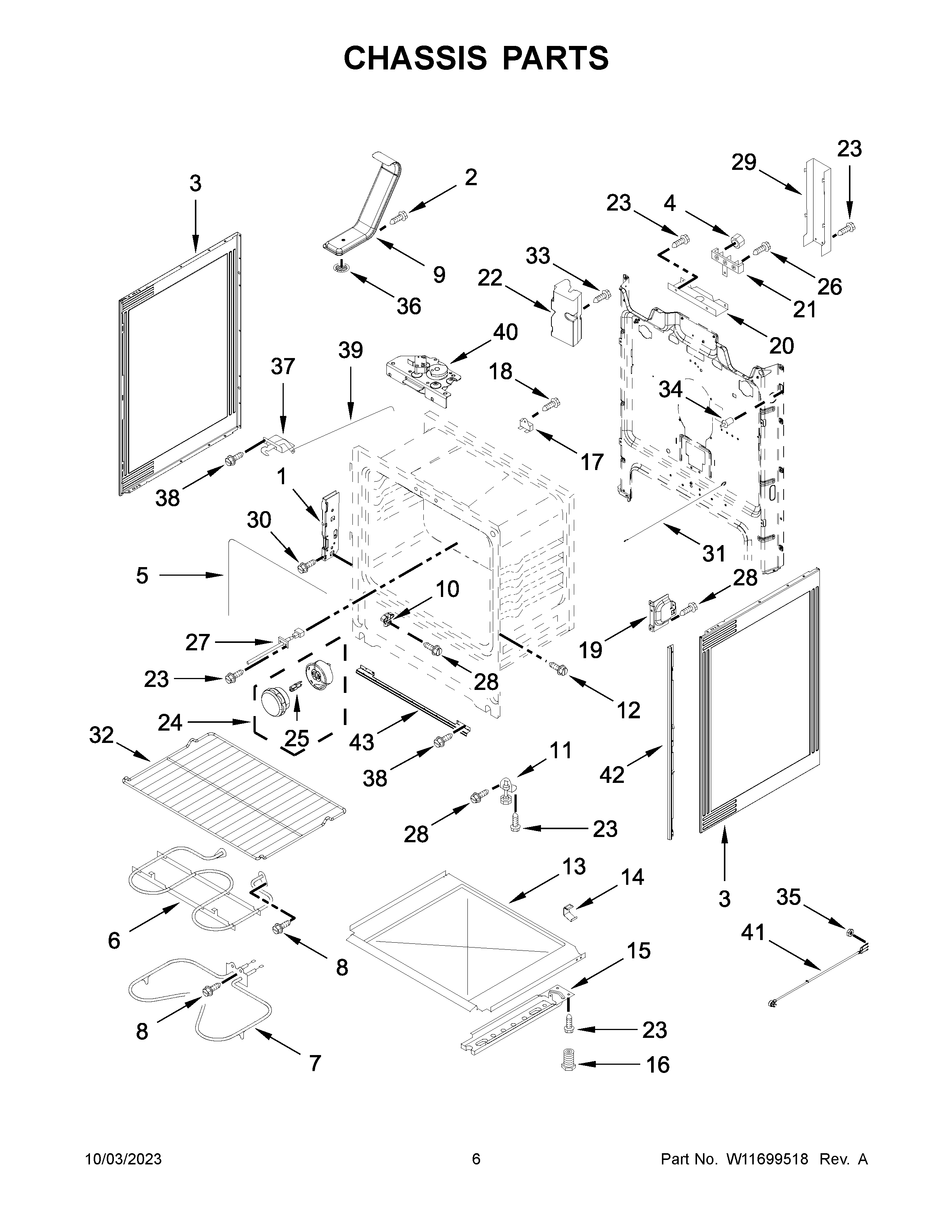 Chassis parts