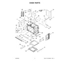 Jenn-Air JMW3430LM03 oven parts diagram