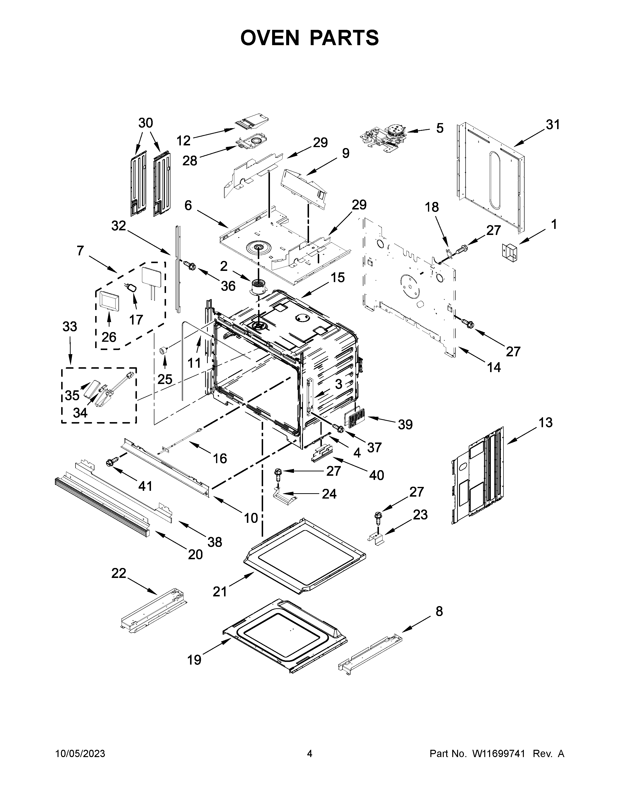 Oven parts