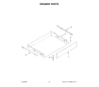 KitchenAid KFEG500ESS7 drawer parts diagram