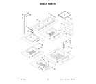 KitchenAid KBFN502EBS05 shelf parts diagram