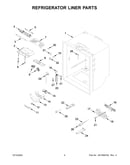 Refrigerator liner parts