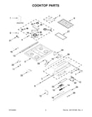 Cooktop parts
