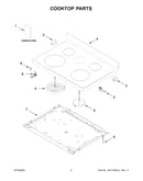 Cooktop parts