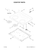 Cooktop parts