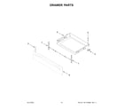 Whirlpool WFE505W0HB6 drawer parts diagram