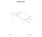 Whirlpool YWFE550S0LB3 drawer parts diagram