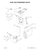 Tank and dispenser parts