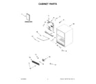 KitchenAid KUDR204KPA00 cabinet parts diagram