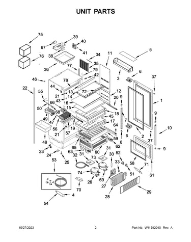 Unit parts