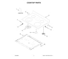 Maytag YMER7700LZ3 cooktop parts diagram