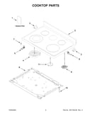 Cooktop parts
