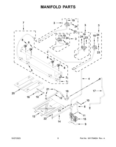 Manifold parts
