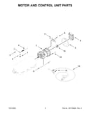 Motor and control unit parts