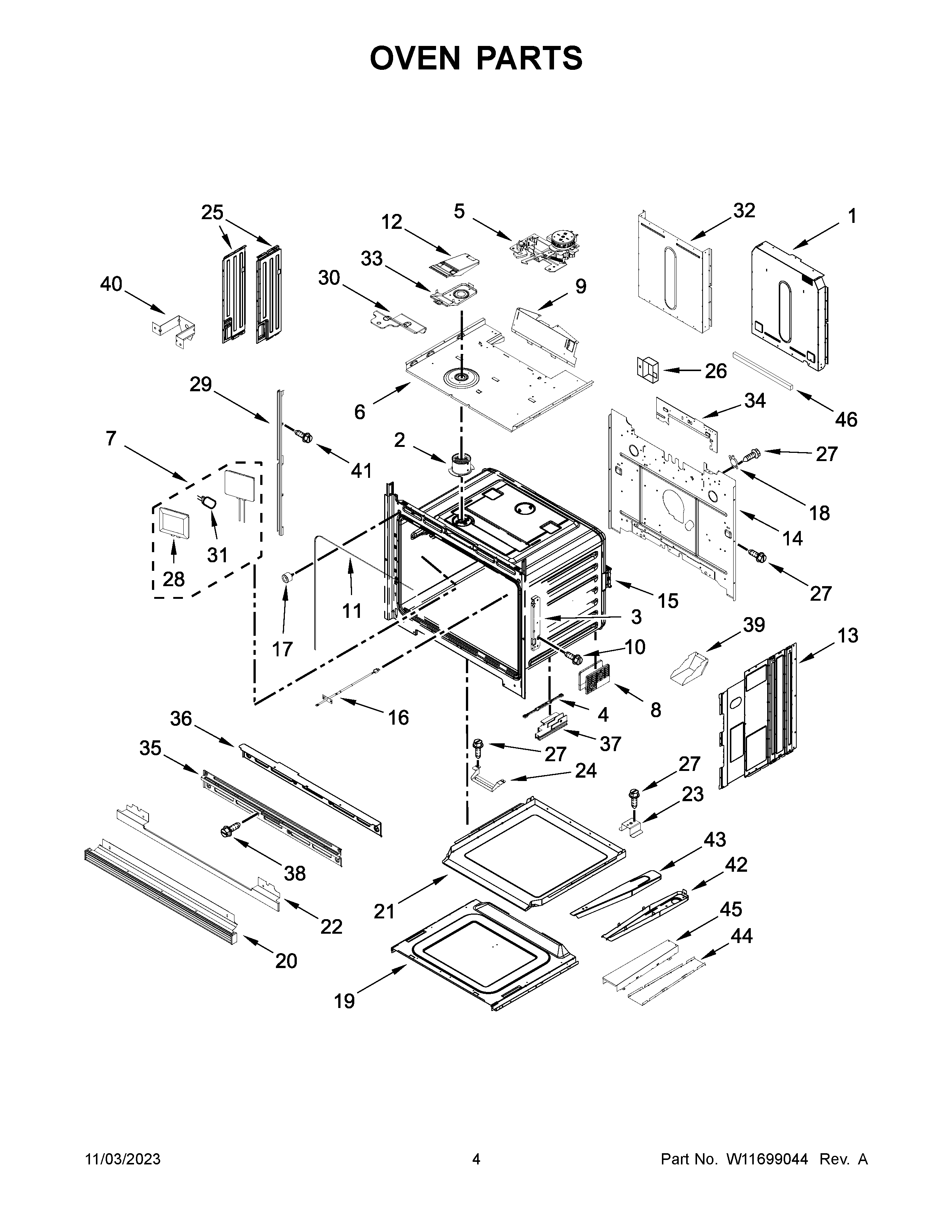 Oven parts