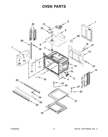 Oven parts