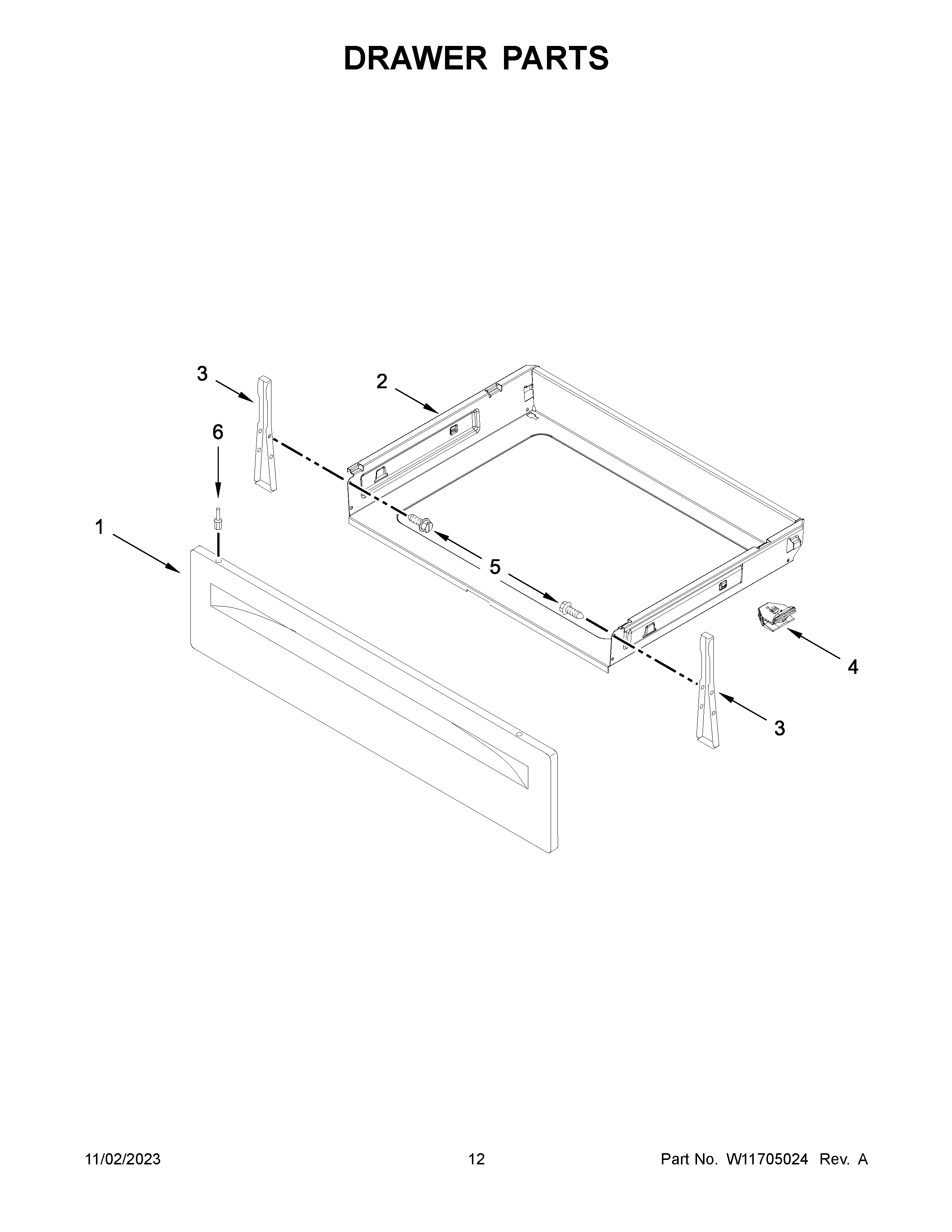 Drawer parts