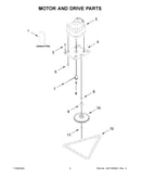 Motor and drive parts