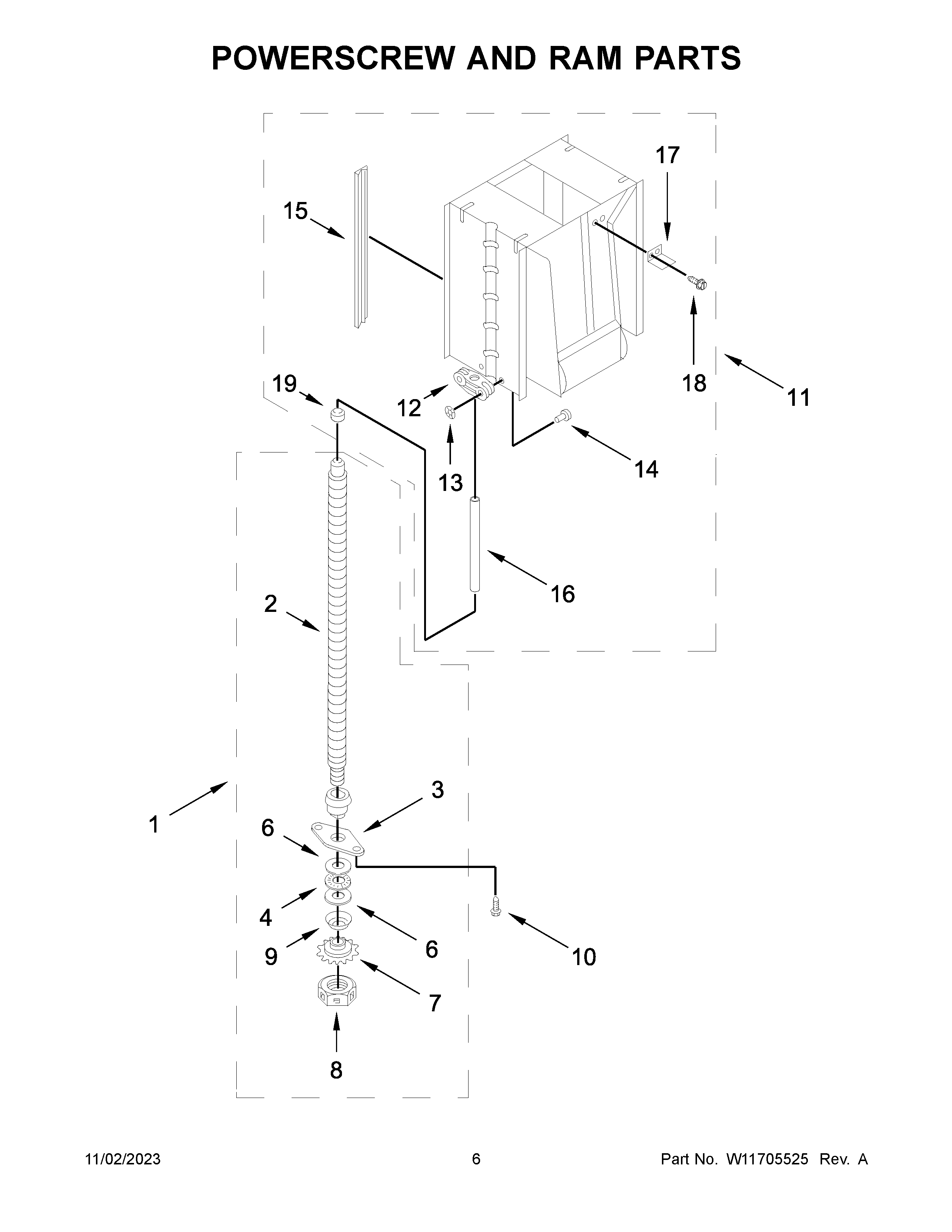 POWERSCREW AND RAM PARTS