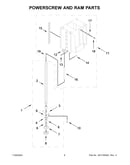 Powerscrew and ram parts