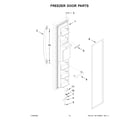 Amana ASI2175GRS09 freezer door parts diagram
