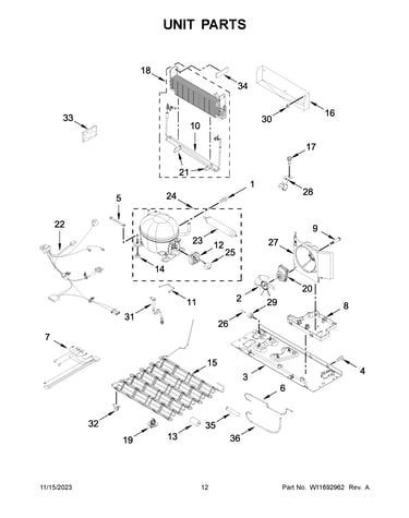 Unit parts