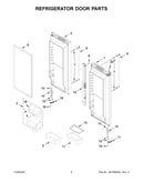 Refrigerator door parts