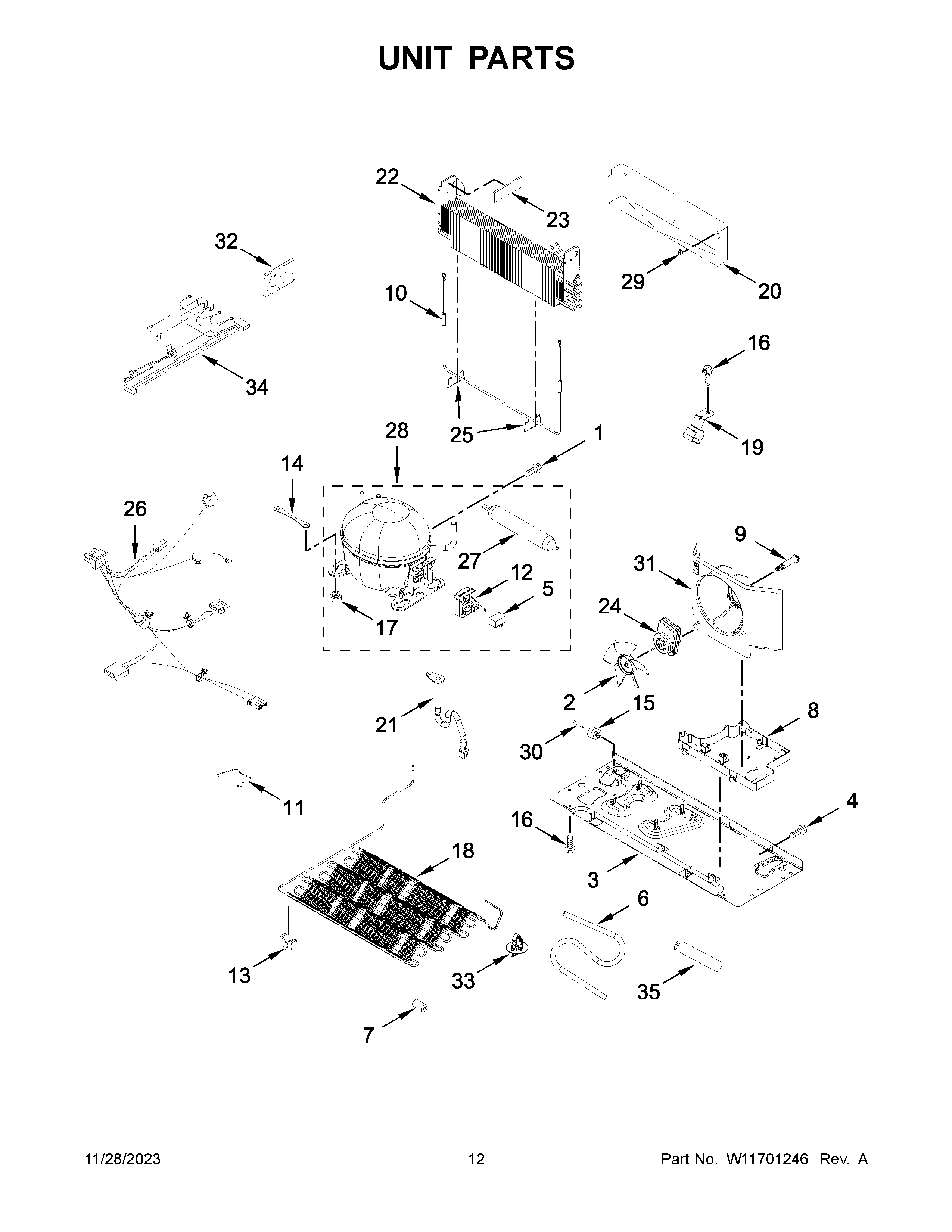 Unit parts
