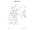 Whirlpool WRX735SDHW09 cabinet parts diagram