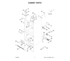 Maytag MFC2062FEZ12 cabinet parts diagram